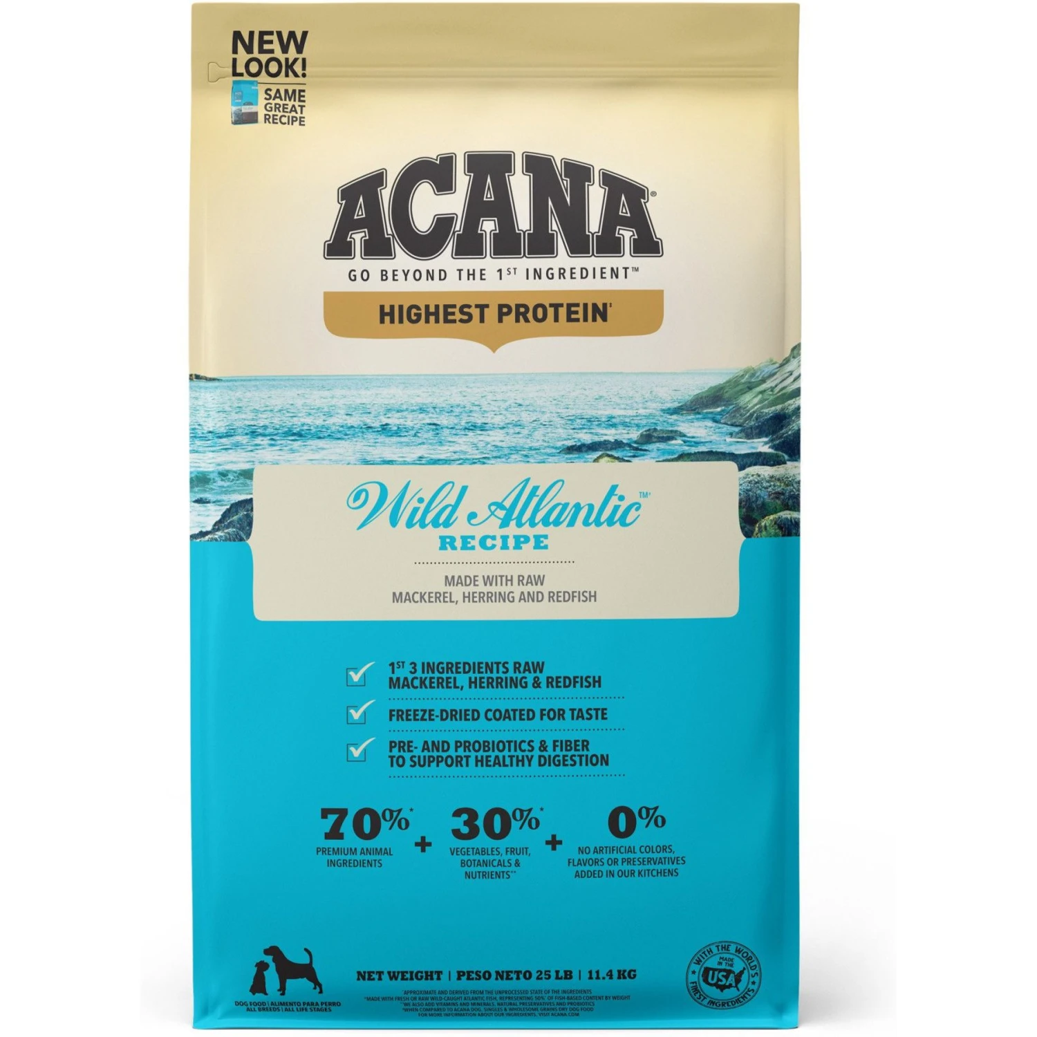 ACANA Wild Atlantic Grain-Free Dry Dog Food 3 ACANA Wild Atlantic Grain-Free Dry Dog Food