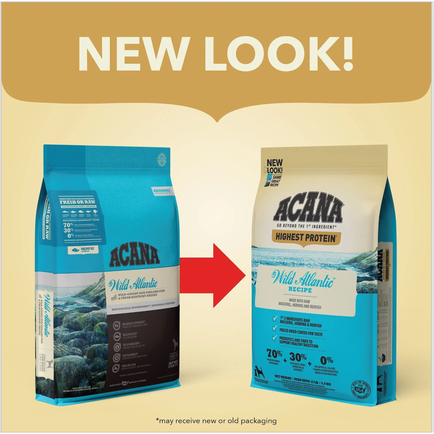 ACANA Wild Atlantic Grain-Free Dry Dog Food 4 ACANA Wild Atlantic Grain-Free Dry Dog Food - Image 2