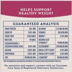 Natural Balance Fat Dogs Chicken & Salmon Formula Low Calorie Dry Dog Food -Snuggle Paws 963702 PT7. AC SS1800 V1695055686