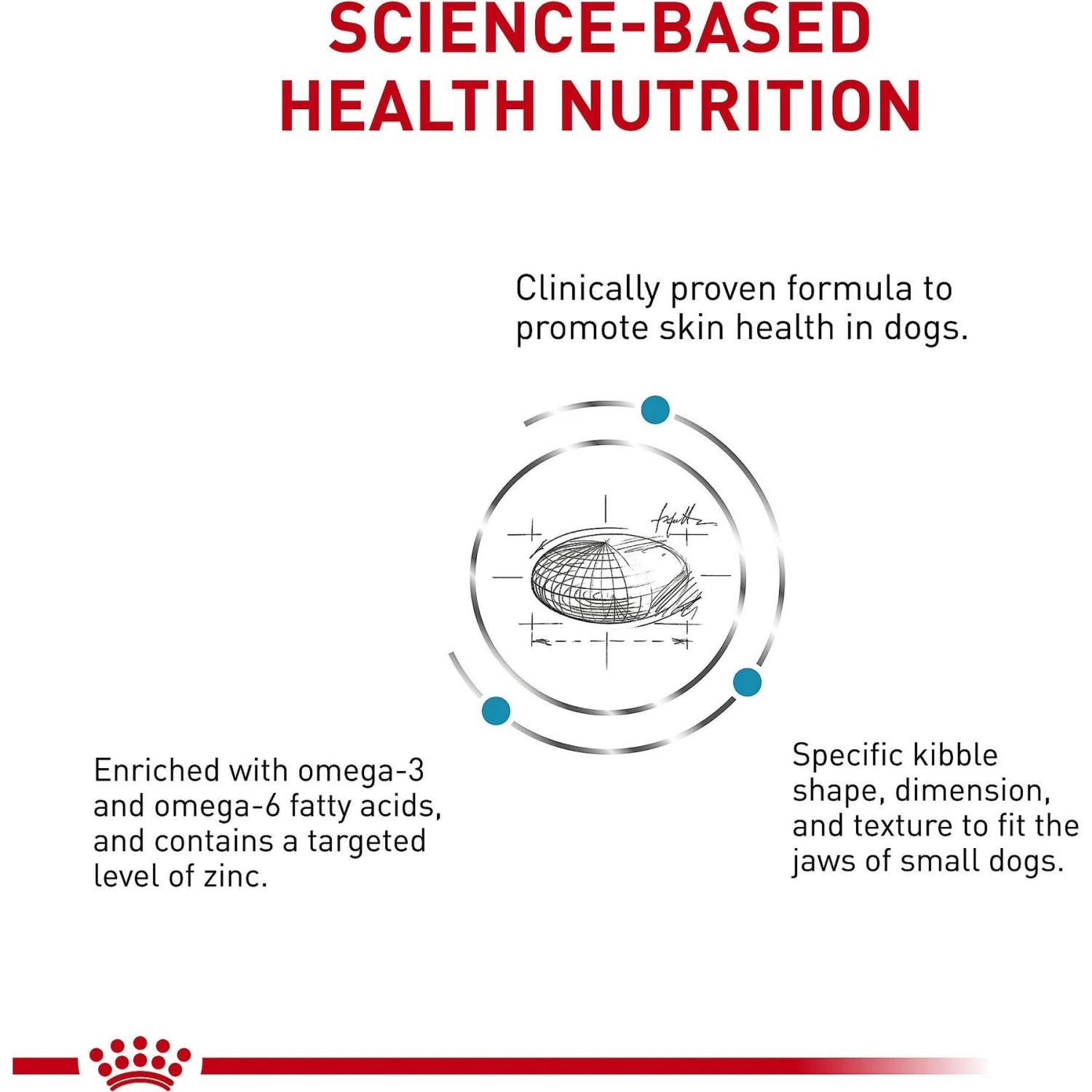 Royal Canin Veterinary Diet Skintopic Small Dog Adult Dry Dog Food, 8.8-lb Bag 5 Royal Canin Veterinary Diet Skintopic Small Dog Adult Dry Dog Food, 8.8-lb Bag - Image 3