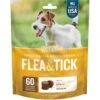 VetIQ Hickory Smoke Flavored Soft Chews Flea & Tick Support For Dogs, 9.5-oz, 60 Count 1 VetIQ Hickory Smoke Flavored Soft Chews Flea & Tick Support For Dogs, 9.5-oz, 60 Count -Snuggle Paws 970702 MAIN. AC SS1800 V1702509352