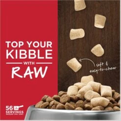 Instinct Raw Boost Mixers Beef Recipe Grain-Free Freeze-Dried Dog Food Topper & Instinct Raw Boost Mixers Chicken Recipe Grain-Free Freeze-Dried Dog Food Topper -Snuggle Paws 971678 PT3. AC SS1800 V1696337935