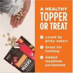 Instinct Raw Boost Mixers Beef Recipe Grain-Free Freeze-Dried Dog Food Topper & Instinct Raw Boost Mixers Chicken Recipe Grain-Free Freeze-Dried Dog Food Topper -Snuggle Paws 971678 PT4. AC SS1800 V1696337934