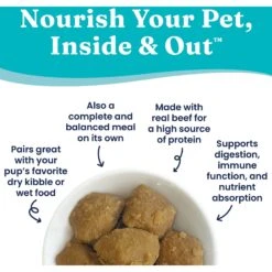 Solid Gold Beef Meatball In Gravy With Nutrientboost High-Protein Wet Dog Food Topper, 10.5-oz Pouch 11 Solid Gold Beef Meatball In Gravy With Nutrientboost High-Protein Wet Dog Food Topper, 10.5-oz Pouch -Snuggle Paws 978086 PT2. AC SS1800 V1698091184