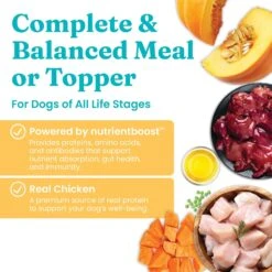 Solid Gold Complete & Balanced Chicken Recipe Air Dried Dog Food Topper -Snuggle Paws 978142 PT3. AC SS1800 V1700155480