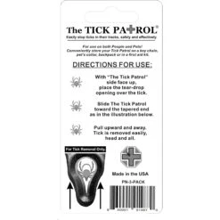 The Tick Patrol Aluminum Tick Remover Tool -Snuggle Paws 983150 PT1. AC SS1800 V1699634777