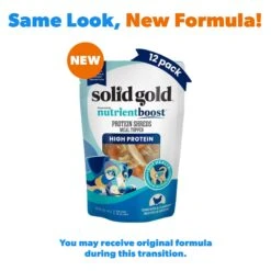 Solid Gold Protein Shred With Real Chicken & Vegetables Dog Food Topping, 3-oz Bag, 12 Count 9 Solid Gold Protein Shred With Real Chicken & Vegetables Dog Food Topping, 3-oz Bag, 12 Count -Snuggle Paws 983510 PT1. AC SS1800 V1697726594