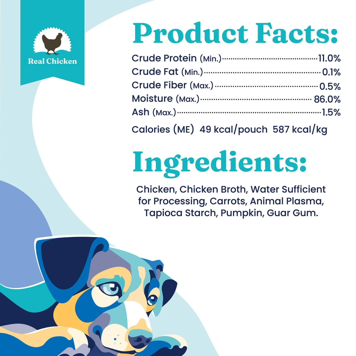 Solid Gold Protein Shred With Real Chicken & Vegetables Dog Food Topping, 3-oz Bag, 12 Count 7 Solid Gold Protein Shred With Real Chicken & Vegetables Dog Food Topping, 3-oz Bag, 12 Count - Image 5