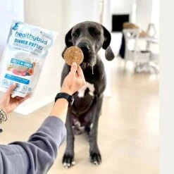 Healthybud Turkey Patties Freeze-Dried Dog Food, 14-oz Bag -Snuggle Paws 992622 PT6. AC SS1800 V1702938430