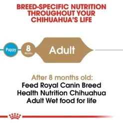 Royal Canin Breed Health Nutrition Chihuahua Adult Loaf In Sauce Dog Food -Snuggle Paws 99656 PT3. AC SS1800 V1592565952